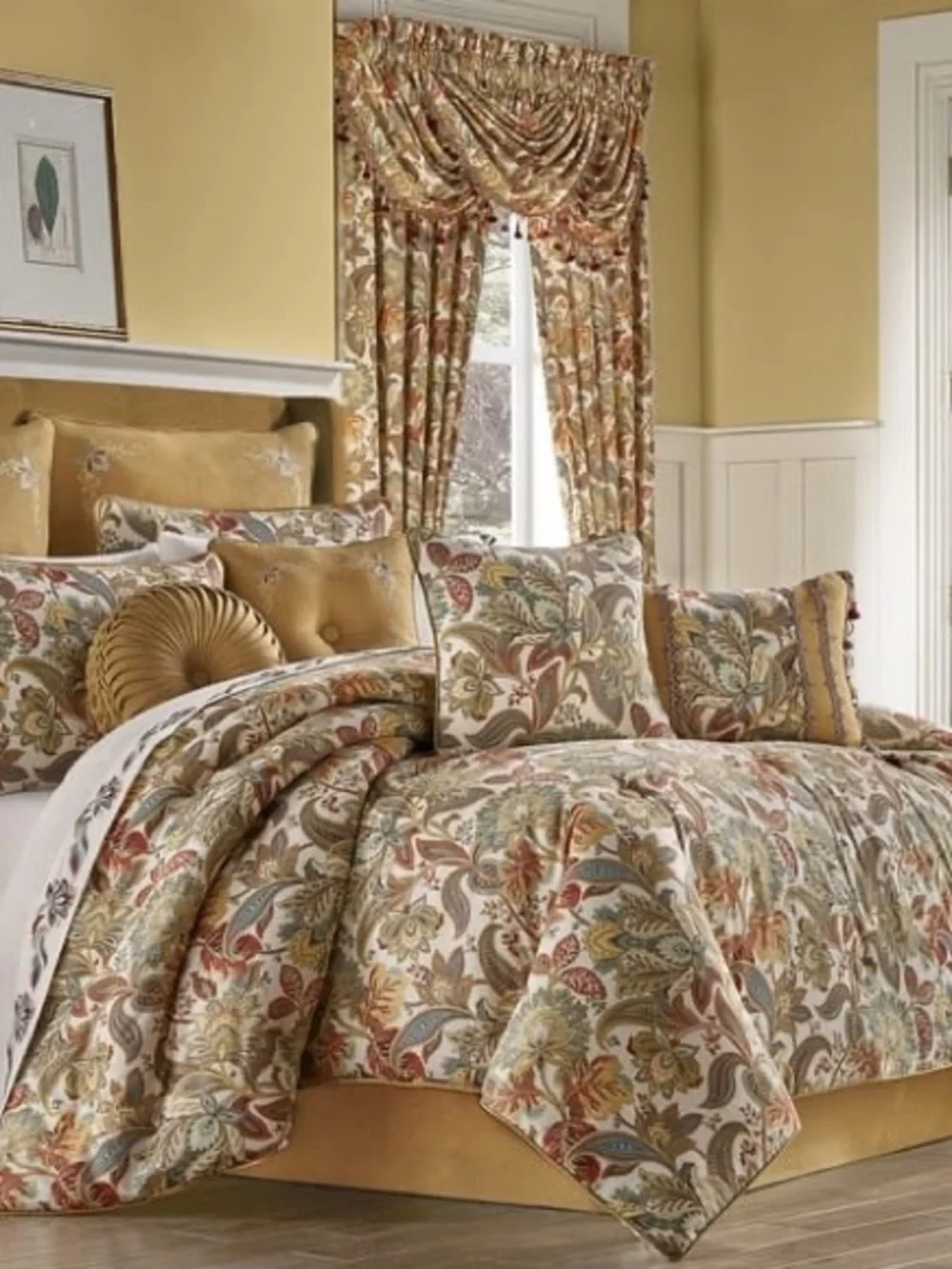Gracewood Hollow Kleeman 4-piece Jacobean Comforter Set - Queen. NWT
